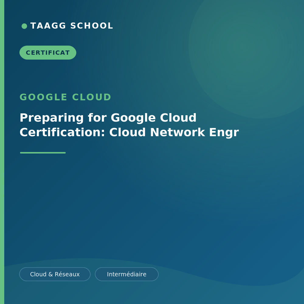 Preparing for Google Cloud Certification: Cloud Network Engr