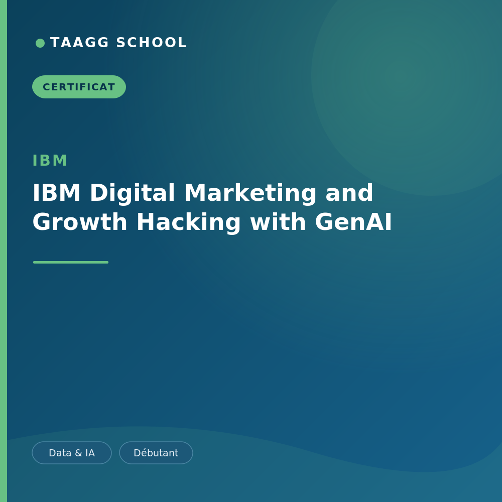 IBM Digital Marketing and Growth Hacking with GenAI
