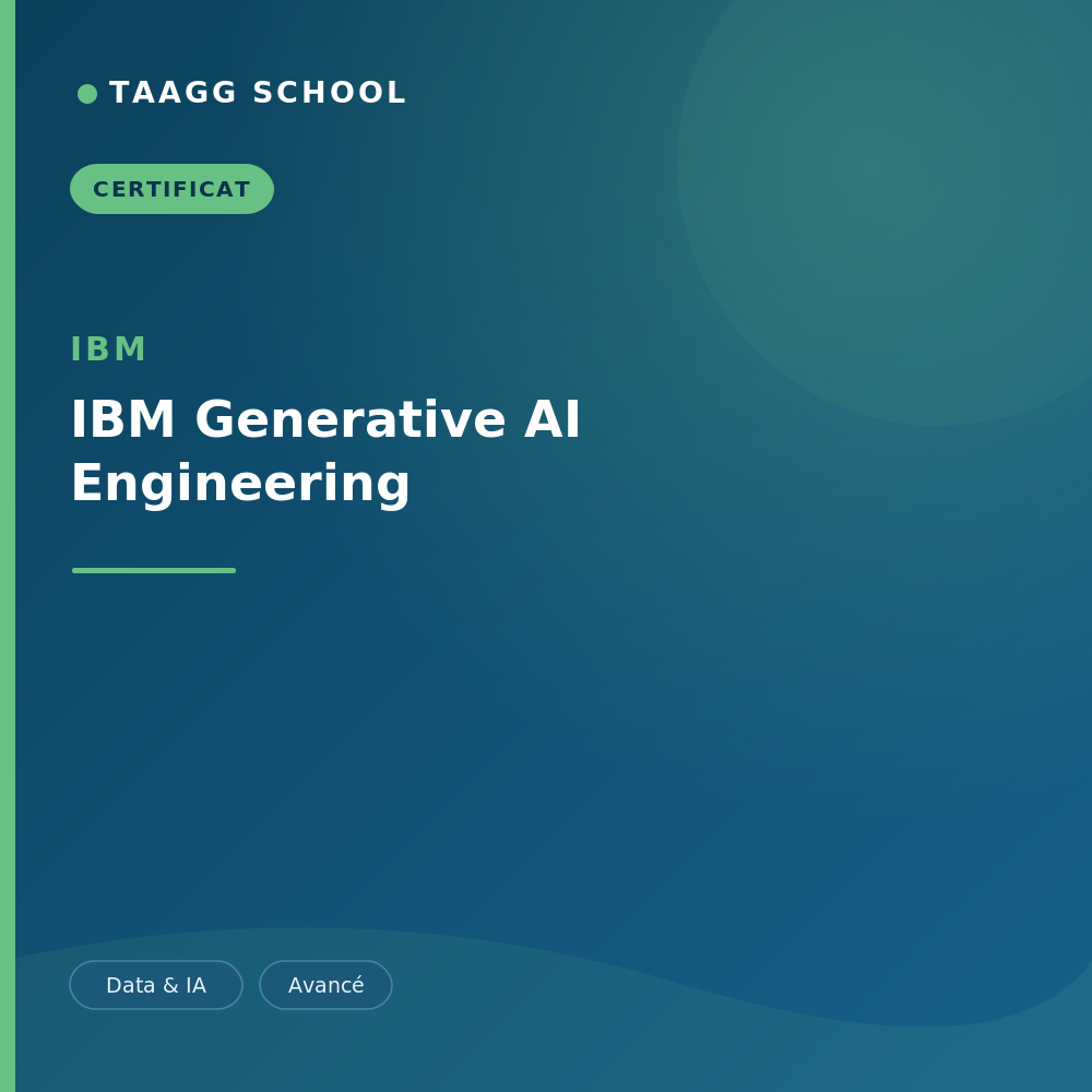 IBM Generative AI Engineering