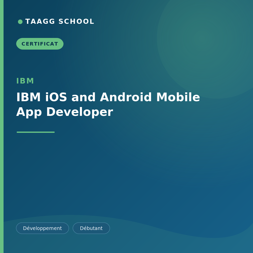 IBM iOS and Android Mobile App Developer