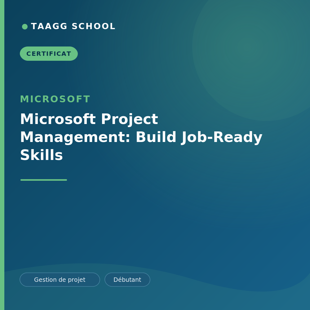 Microsoft Project Management: Build Job-Ready Skills