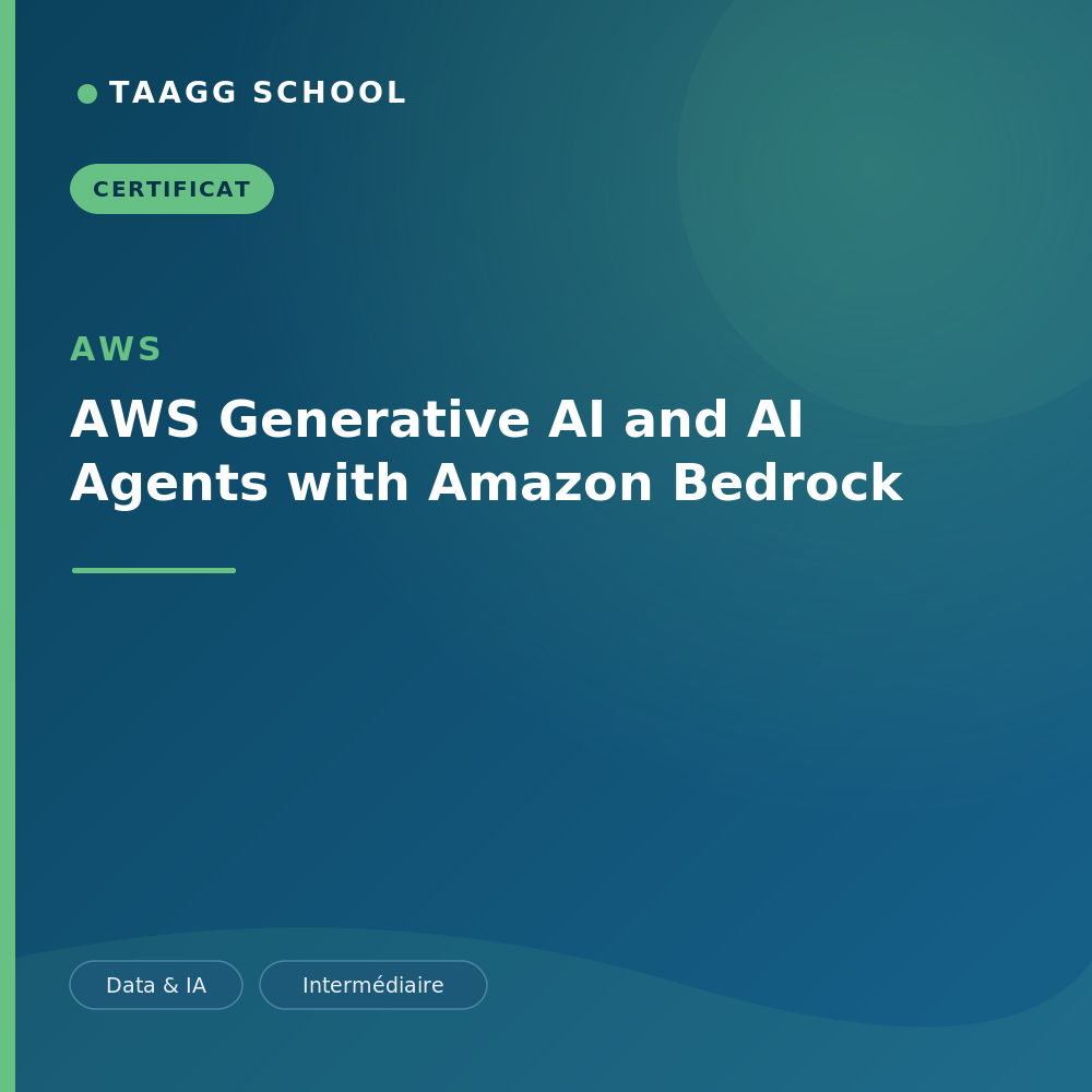 AWS Generative AI and AI Agents with Amazon Bedrock