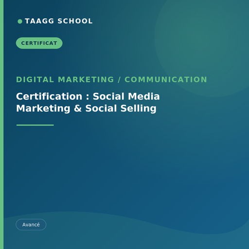 Social Media Marketing & Social Selling