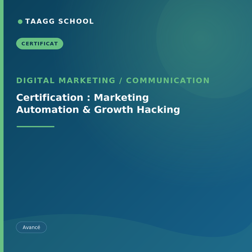 Marketing Automation & Growth Hacking