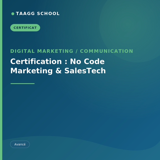 No Code Marketing & SalesTech