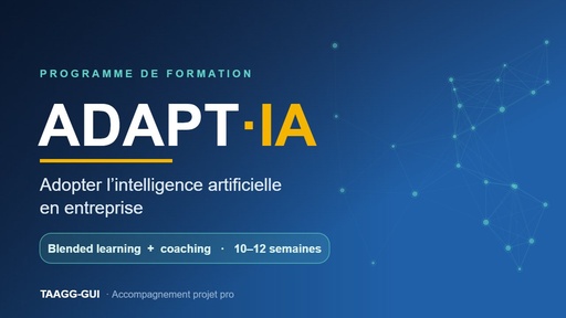 ADAPT·IA — L'IA en entreprise