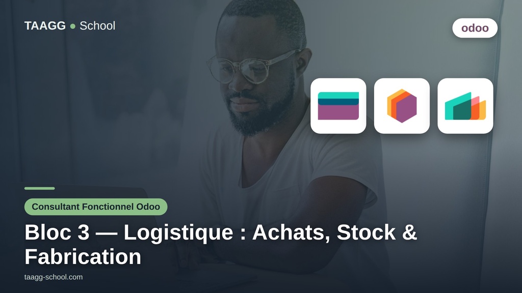Bloc 3 — Logistique : Achats, Stock & Fabrication